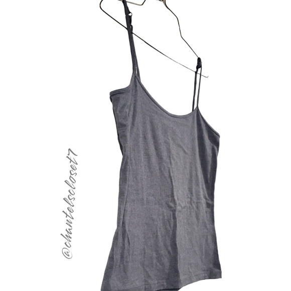 SO Grey Camisole - Medium Size - Spaghetti Strap - Picture 3 of 6